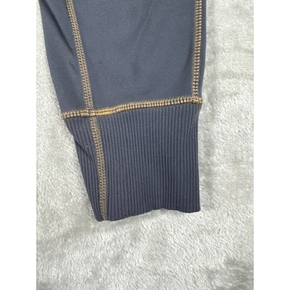 Athleta Joggers Women's Medium Gray Drawstring Flatlock Stitching Activewear - Picture 8 of 9